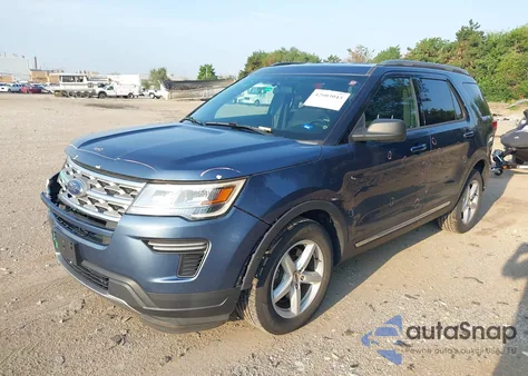 2018 Ford Explorer Xlt z USA, uszkodzony, nr VIN 1FM5K7D85JGA23772